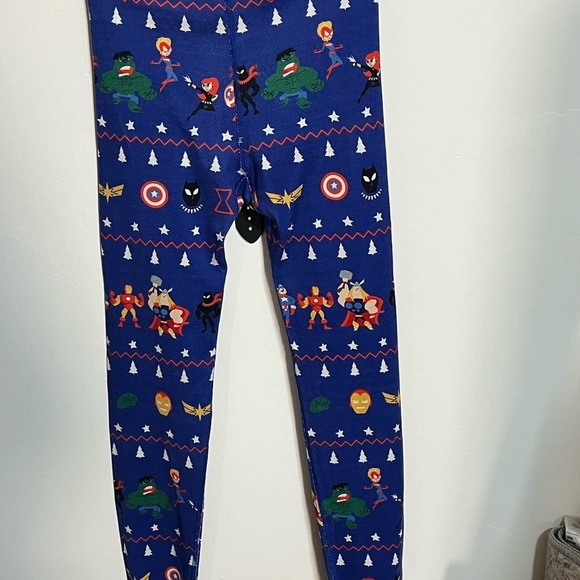 Hanna Andersson 2 Pc Marvel Base Layer Set Sz 12 (150cm) - Picture 5 of 6